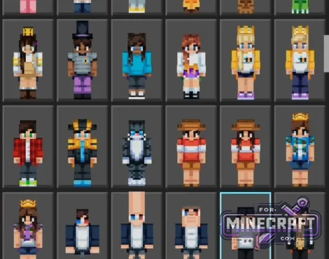 The Hive Wardrobe Skin Pack for Minecraft Bedrock