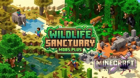 Wildlife Sanctuary Addon for Minecraft Bedrock 1.21/26.60+