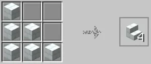 Minecraft Bedrock 26.70.22 Snow Bricks recipes