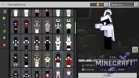 4D Zombie Arms Skin Pack for Minecraft Bedrock 1.21/26.70+