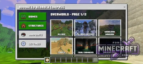 Advanced Compass Addon for MCPE