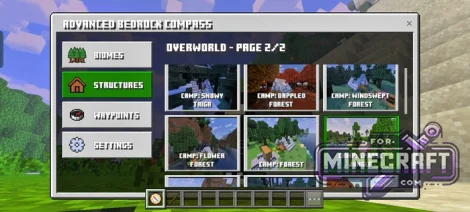 Advanced Compass Addon for MCPE