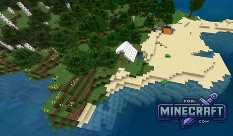 bandoned Camp Island Seed for Minecraft Bedrock