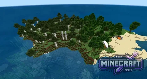 bandoned Camp Island Seed for Minecraft Bedrock 26.70.21