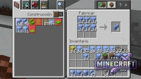 Packed Ice Bricks Crafting recipes