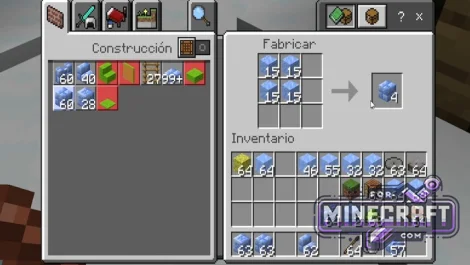 Packed Ice Bricks Crafting recipes