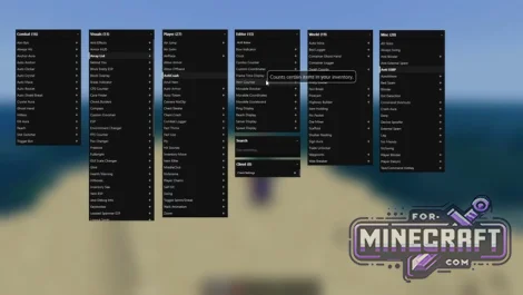 NYX Client for Minecraft Bedrock