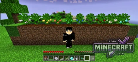 Ore Crops Addon (Ore Farming) for Minecraft Bedrock 26+