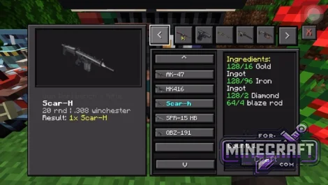 TACZ Addon for Minecraft Bedrock 1.21/26.70+