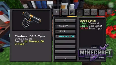 TACZ Addon for Minecraft Bedrock 1.21/26.70+