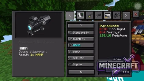 TACZ Addon for Minecraft Bedrock 1.21/26.70+