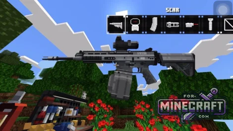 TACZ Addon for Minecraft Bedrock 1.21/26.70+